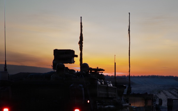 Force-on-Force Training: U.S. Army 2nd Cavalry Regiment engages allied units in high-intensity combat exercise