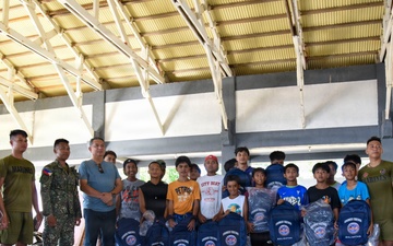 Balikatan 2026: Philippine Armed Forces, U.S. service members participate in a basketball tournament with Calayan residents