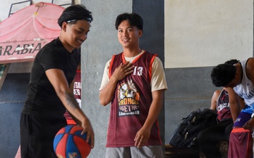 Balikatan 2026: Philippine Armed Forces, U.S. service members participate in a basketball tournament with Calayan residents