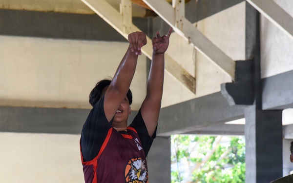 Balikatan 2026: Philippine Armed Forces, U.S. service members participate in a basketball tournament with Calayan residents