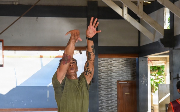Balikatan 2026: Philippine Armed Forces, U.S. service members participate in a basketball tournament with Calayan residents