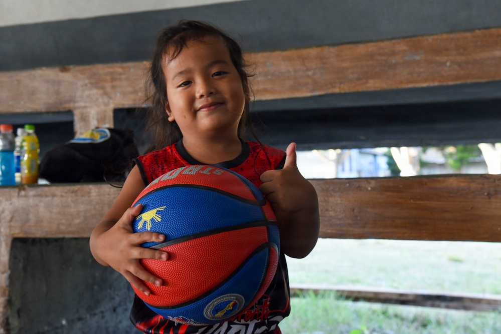 Balikatan 2026: Philippine Armed Forces, U.S. service members participate in a basketball tournament with Calayan residents