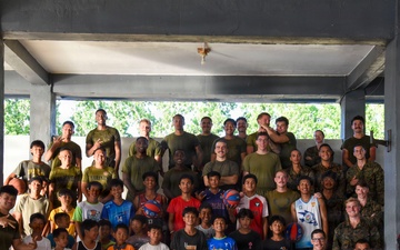 Balikatan 2026: Philippine Armed Forces, U.S. service members participate in a basketball tournament with Calayan residents
