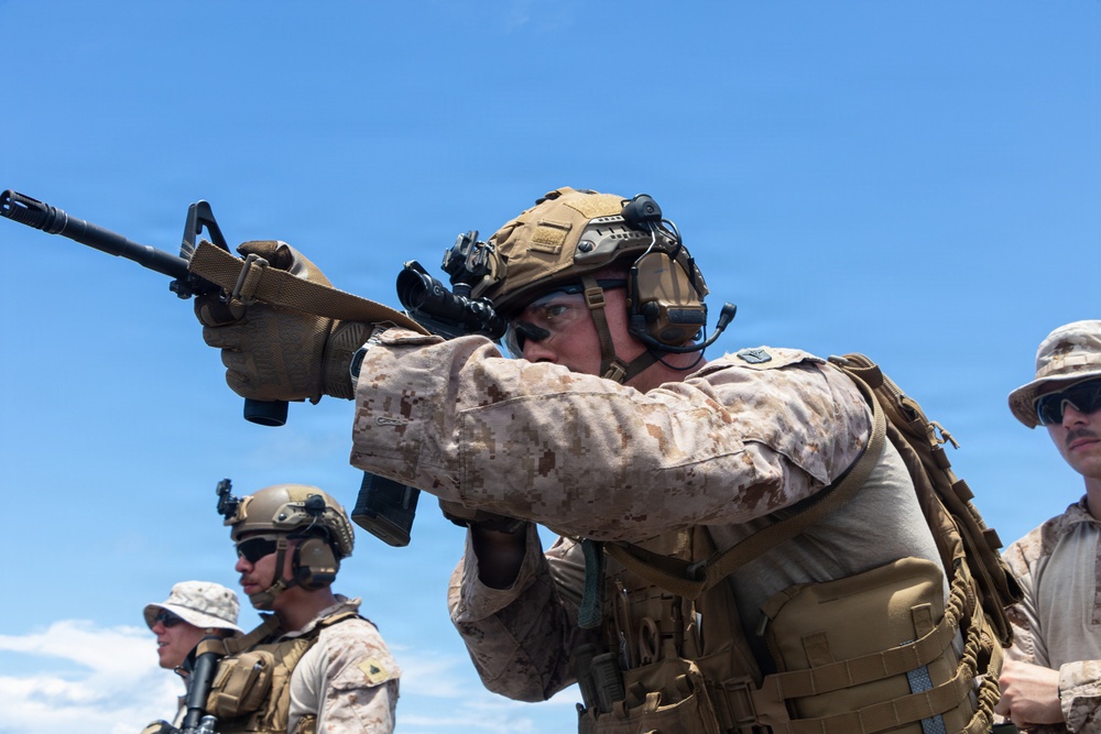 USS Portland Sailors and Marines Conduct Routine Operations