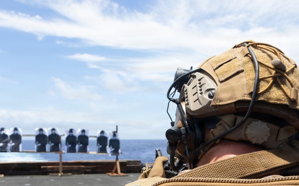 USS Portland Sailors and Marines Conduct Routine Operations