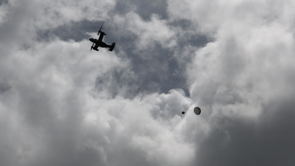 Balikatan 2026: U.S. Marines execute air delivery resupply