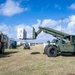 Sailors and Soldiers construct temporary shelters for Saipan residents affected by Super Typhoon Sinlaku