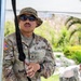 Sailors and Soldiers construct temporary shelters for Saipan residents affected by Super Typhoon Sinlaku