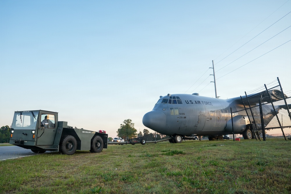 Team Robins equips EDMX Airmen with C-130 aircraft for training