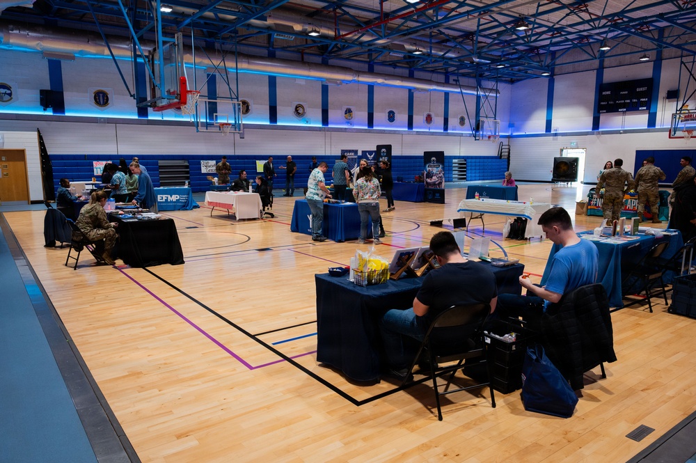 Tri-base Wellness Resourse Fair: Informing Airmen and their Families
