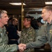 President of Uruguay and Distinguished Visitors Tour USS Nimitz