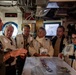 President of Uruguay and Distinguished Visitors Tour USS Nimitz