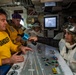 President of Uruguay and Distinguished Visitors Tour USS Nimitz