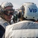 President of Uruguay and Distinguished Visitors Tour USS Nimitz