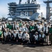 President of Uruguay and Distinguished Visitors Tour USS Nimitz