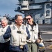 President of Uruguay and Distinguished Visitors Tour USS Nimitz