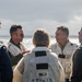 President of Uruguay and Distinguished Visitors Tour USS Nimitz