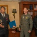 President of Uruguay and Distinguished Visitors Tour USS Nimitz