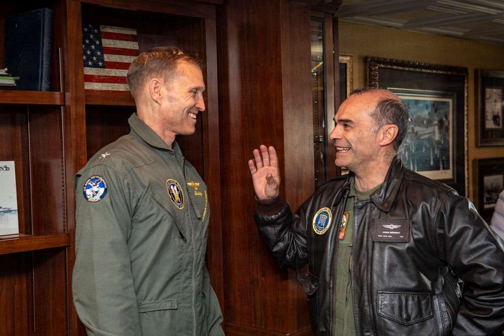 Uruguayan Distinguished Visitors Tour Nimitz
