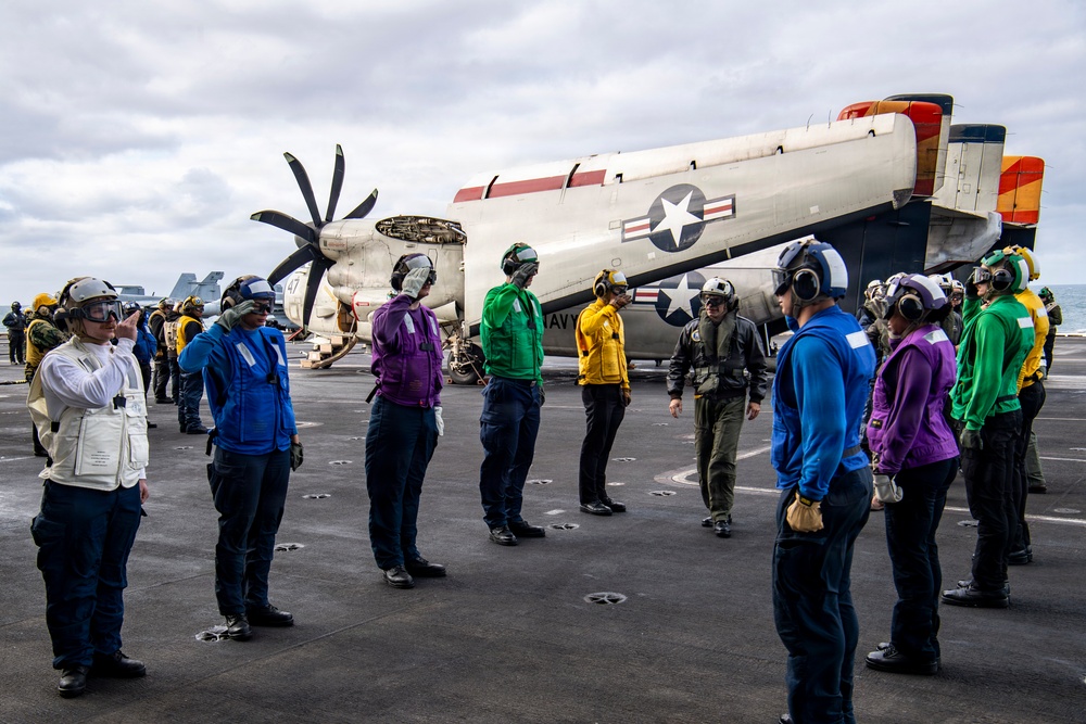 Uruguayan Distinguished Visitors Tour Nimitz