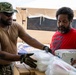 Sailors and Soldiers deliver emergency supplies for Saipan residents affected by Super Typhoon Sinlaku