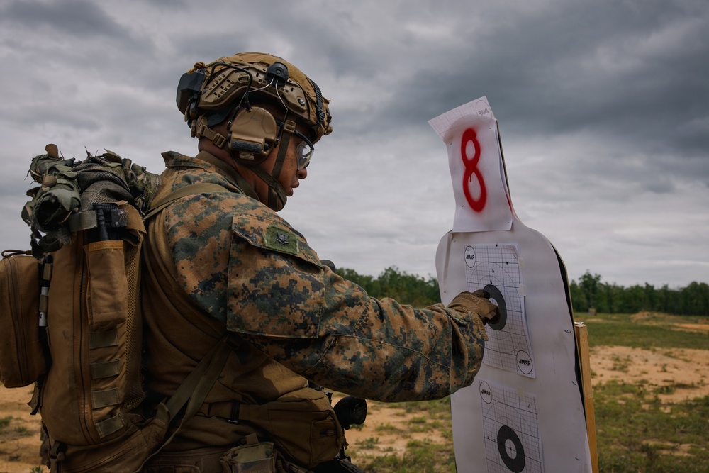 2026 Marine Corps Annual Rifle Squad Competition Zeroing Range