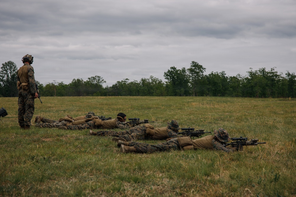 2026 Marine Corps Annual Rifle Squad Competition Zeroing Range