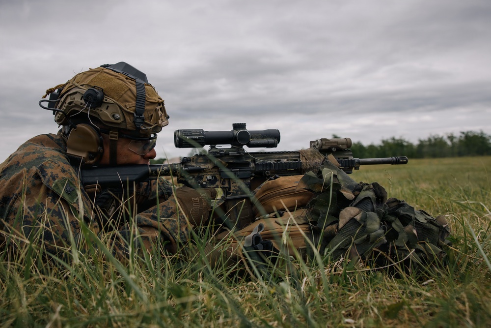 2026 Marine Corps Annual Rifle Squad Competition Zeroing Range