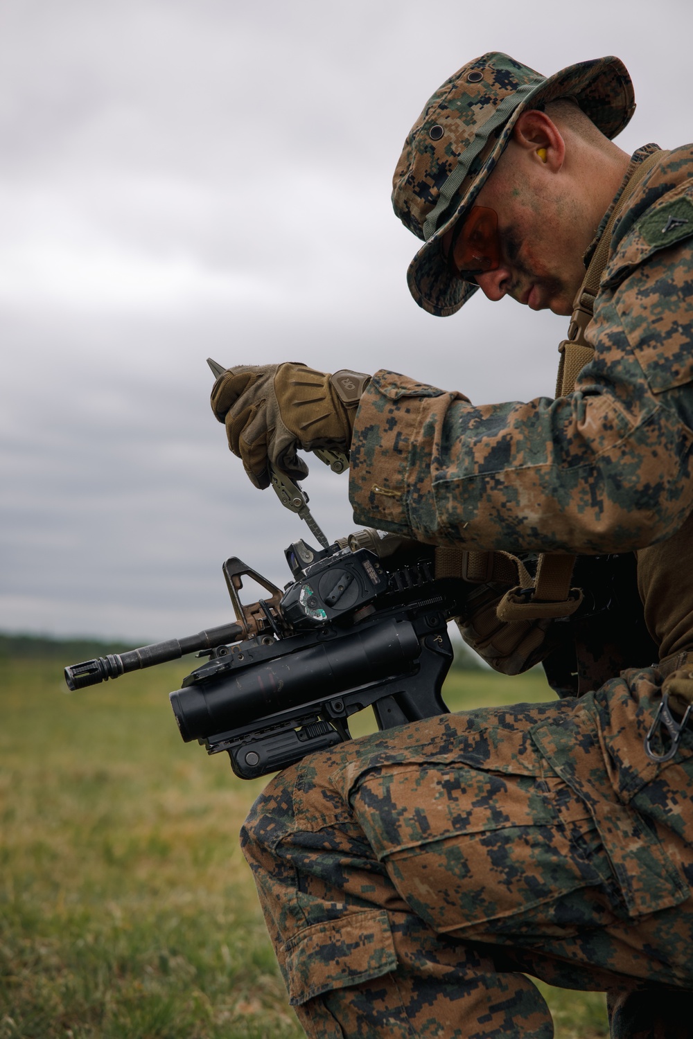 2026 Marine Corps Annual Rifle Squad Competition Zeroing Range