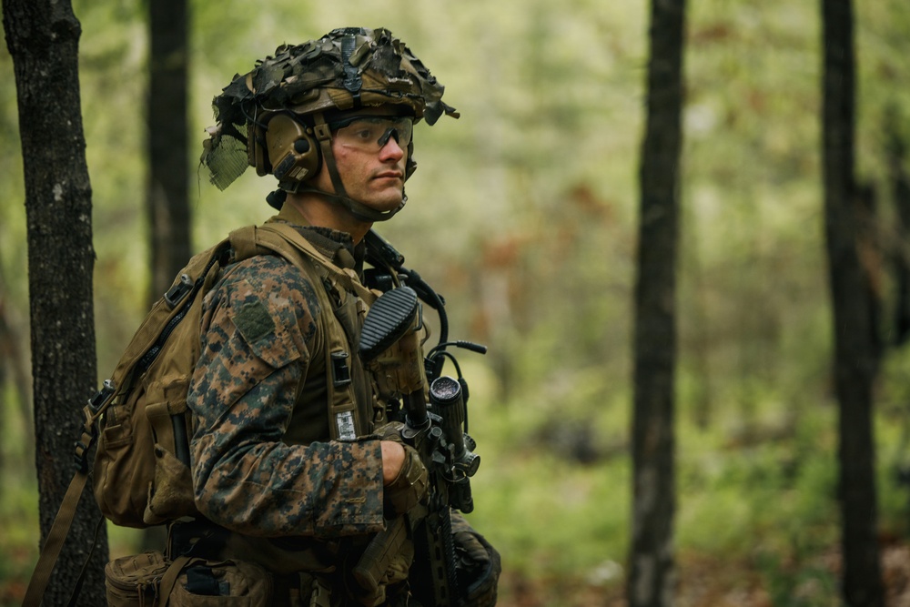 2026 Marine Corps Annual Rifle Squad Competition Day Ambush