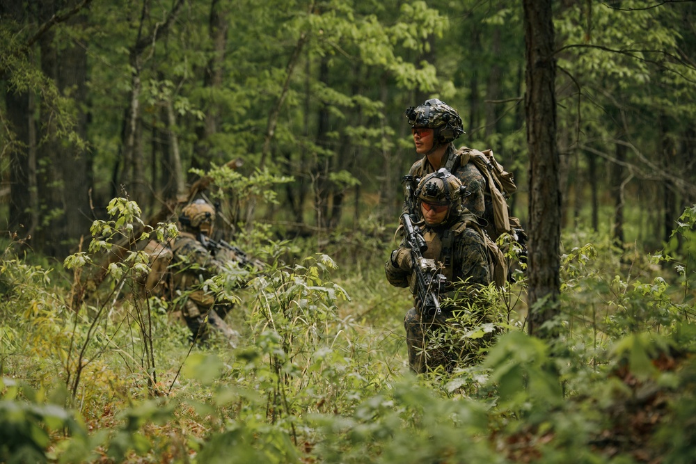 2026 Marine Corps Annual Rifle Squad Competition Day Ambush