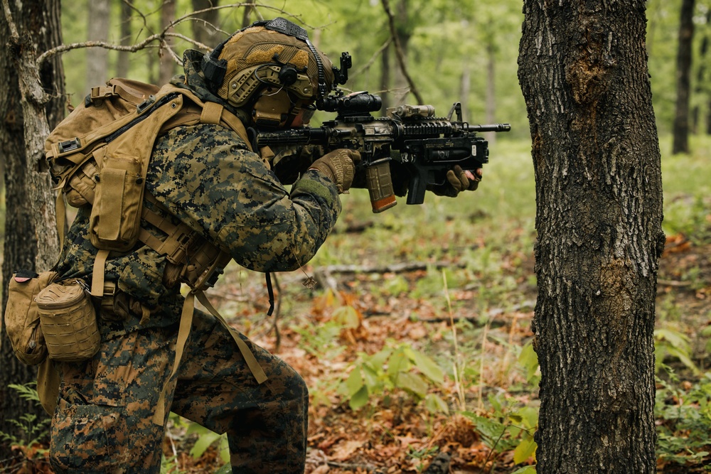 2026 Marine Corps Annual Rifle Squad Competition Day Ambush