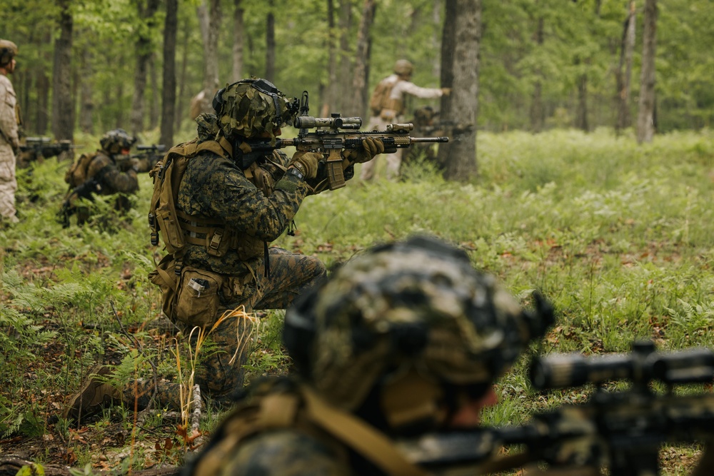 2026 Marine Corps Annual Rifle Squad Competition Day Ambush
