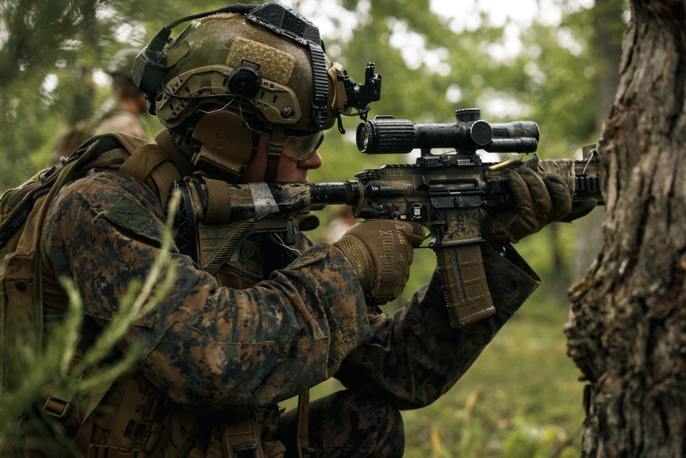 2026 Marine Corps Annual Rifle Squad Competition Day Ambush