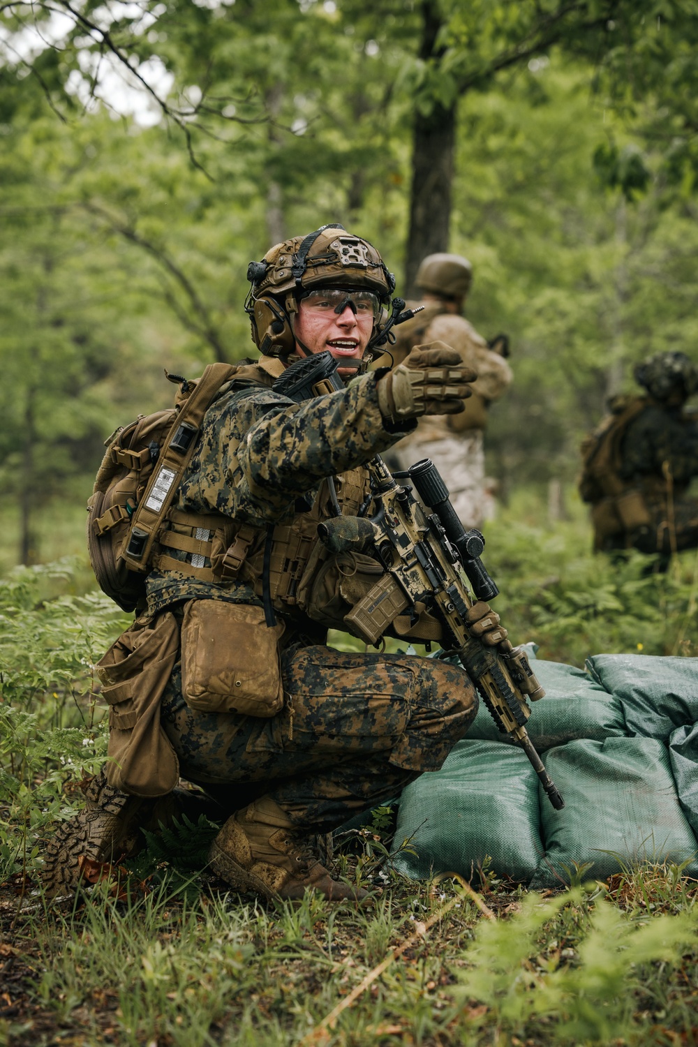 2026 Marine Corps Annual Rifle Squad Competition Day Ambush