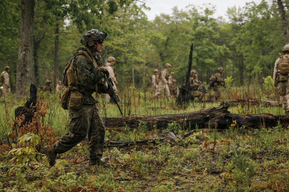 2026 Marine Corps Annual Rifle Squad Competition Day Ambush