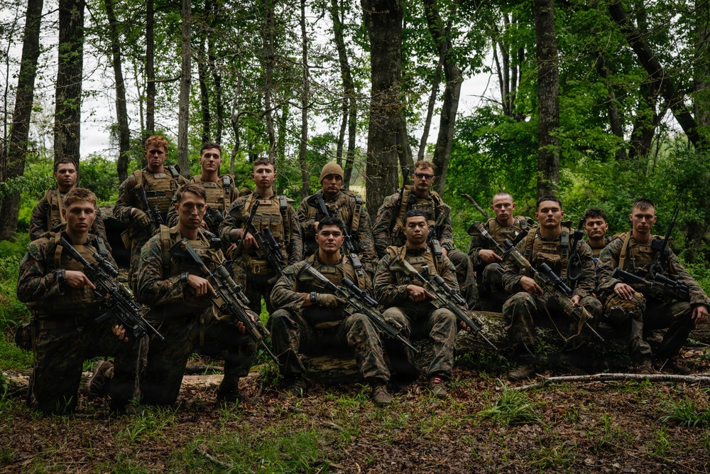 2026 Marine Corps Annual Rifle Squad Competition Day Ambush