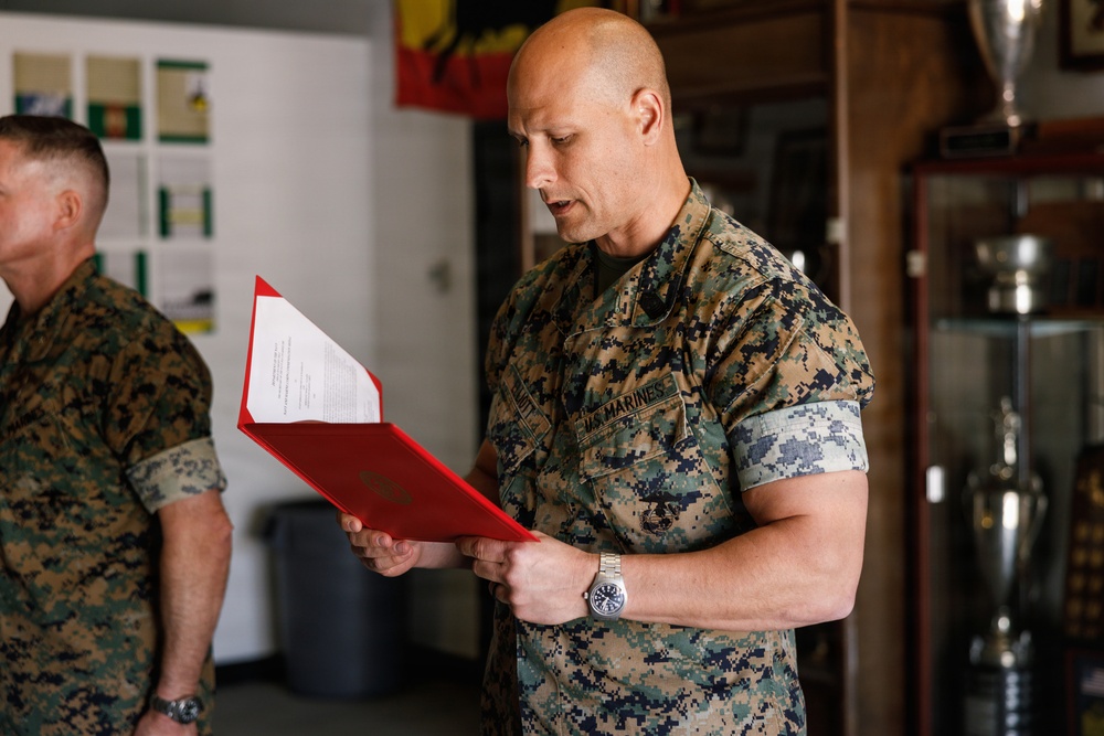 Marines awarded for achievements during International Sniper