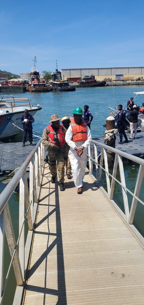 Coast Guard, U.S. Navy, interdicts suspected drug vessel off Haiti