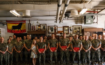 Marines awarded for achievements during International Sniper