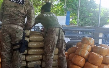 Coast Guard, U.S. Navy, interdicts suspected drug vessel off Haiti