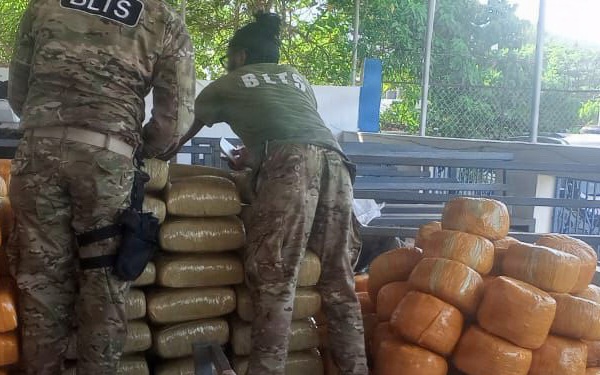 Coast Guard, U.S. Navy, interdicts suspected drug vessel off Haiti