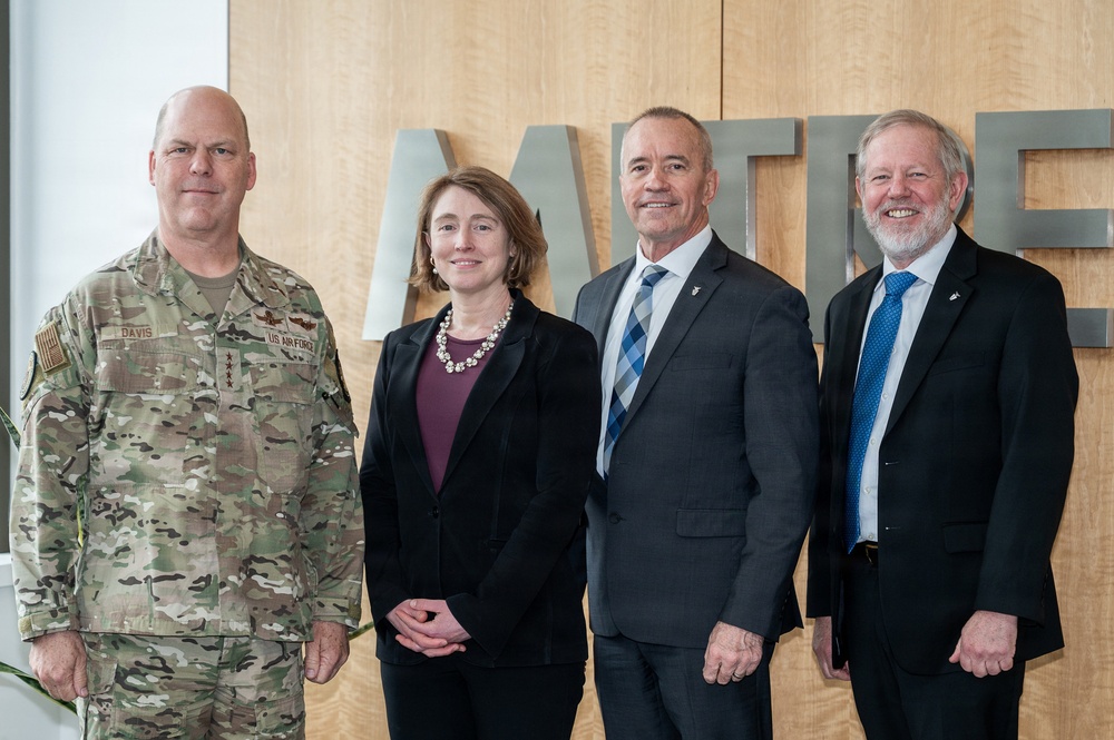 Air Force Global Strike Command commander visits Hanscom AFB