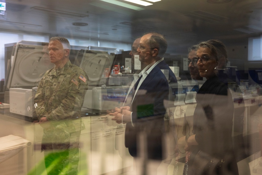 Defense Health Agency’s Force Health Protection division team conducts site visit at U.S. Pacific Command Armed Services Blood Bank Center