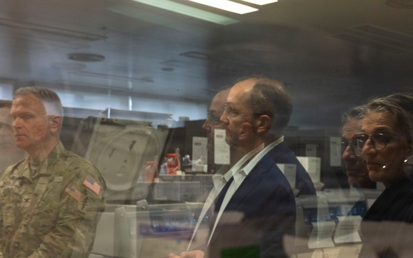 Defense Health Agency’s Force Health Protection division team conducts site visit at U.S. Pacific Command Armed Services Blood Bank Center