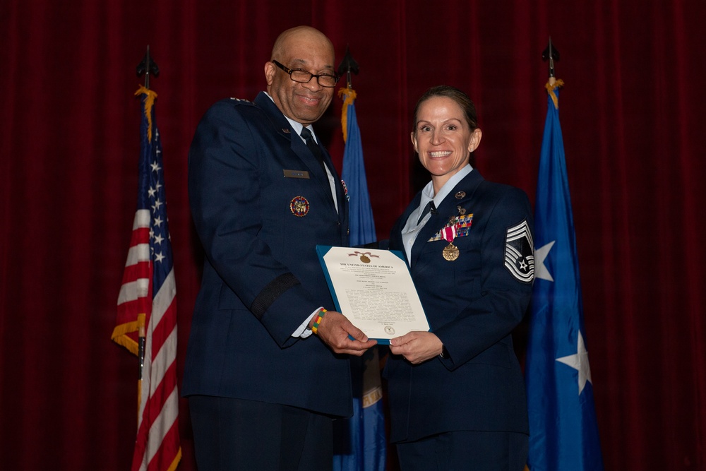 Chief Master Sgt. Gonzalez Retirement Ceremony