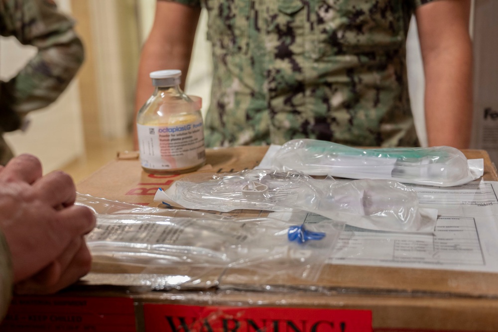 Defense Health Agency’s Force Health Protection division team conducts site visit at U.S. Pacific Command Armed Services Blood Bank Center
