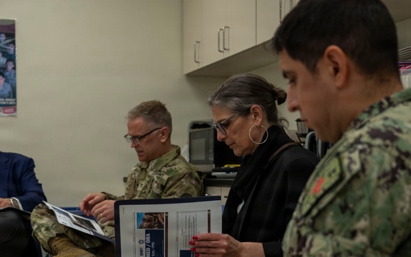 Defense Health Agency’s Force Health Protection division team conducts site visit at U.S. Pacific Command Armed Services Blood Bank Center