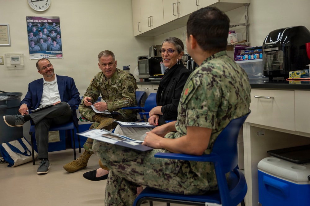 Defense Health Agency’s Force Health Protection division team conducts site visit at U.S. Pacific Command Armed Services Blood Bank Center