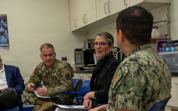 Defense Health Agency’s Force Health Protection division team conducts site visit at U.S. Pacific Command Armed Services Blood Bank Center